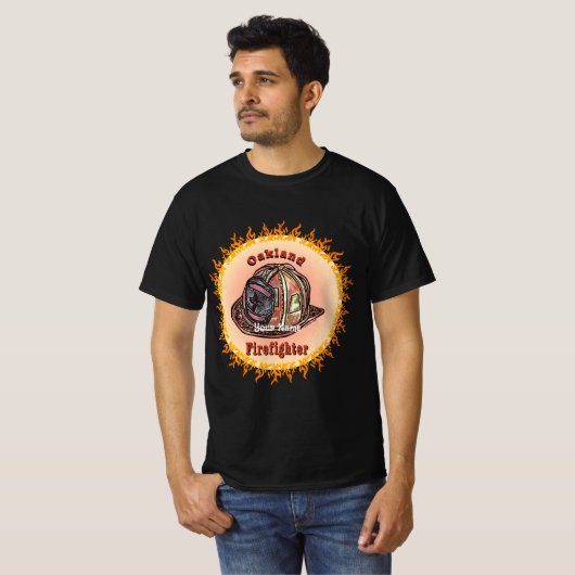 Oakland Firefighter T-shirt (Voorkant volledig)