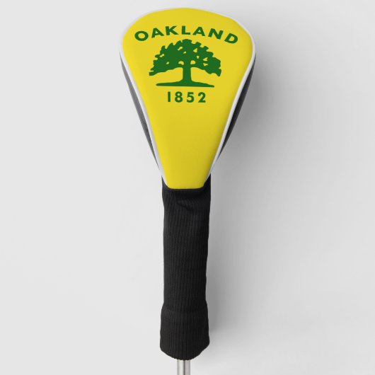 Oakland Flag, Californië Golfheadcover (Voorkant)