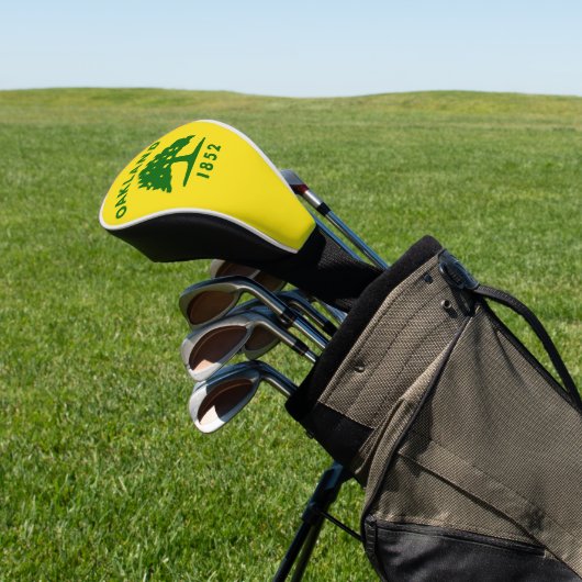 Oakland Flag, Californië Golfheadcover (Insitu)