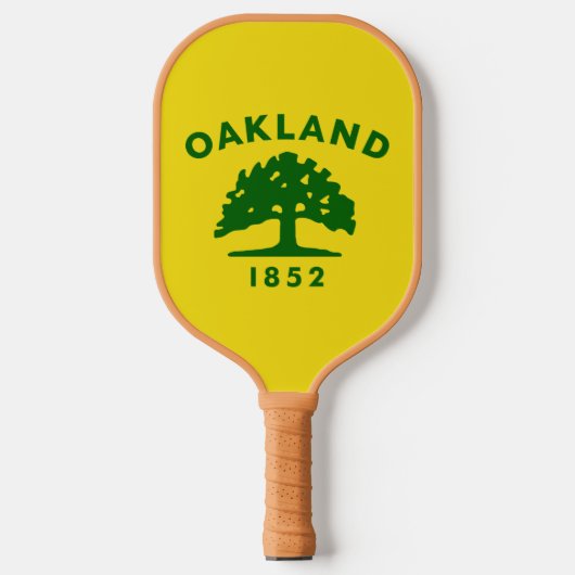 Oakland Flag, Californië Pickleball Paddle (Voorkant)