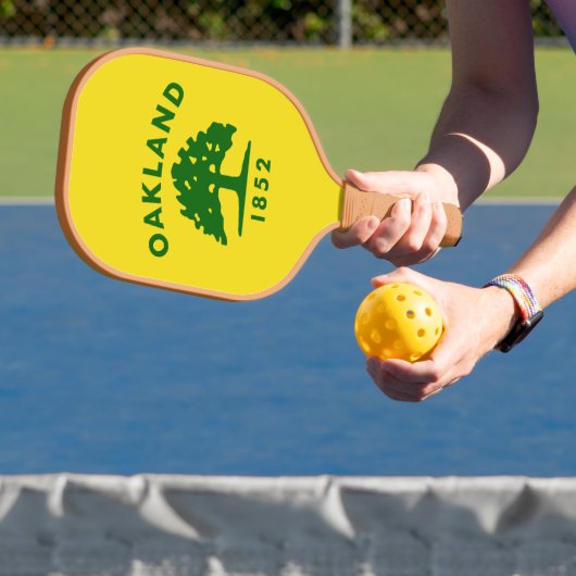Oakland Flag, Californië Pickleball Paddle (Insitu)