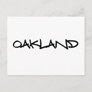 Oakland Graffiti Briefkaart