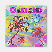 Oakland Happy en Hope Magnet (Voorkant)