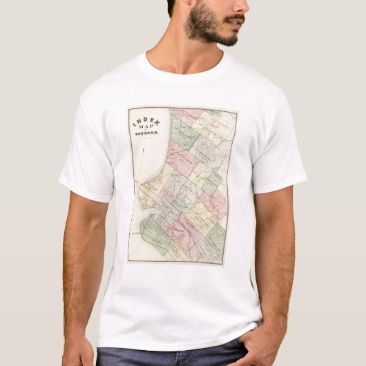 Oakland-indexkaart T-shirt (Voorkant)