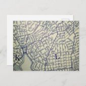 Oakland,  kaart CA (Voorkant / Achterkant)