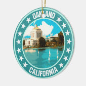 Oakland Keramisch Ornament (Links)