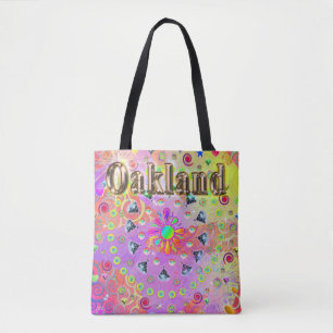 Oakland Lucky Golden Canvas tas