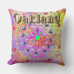 Oakland Lucky Golden Pillow Kussen