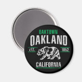 Oakland Magneet (Voorkant / Achterkant)