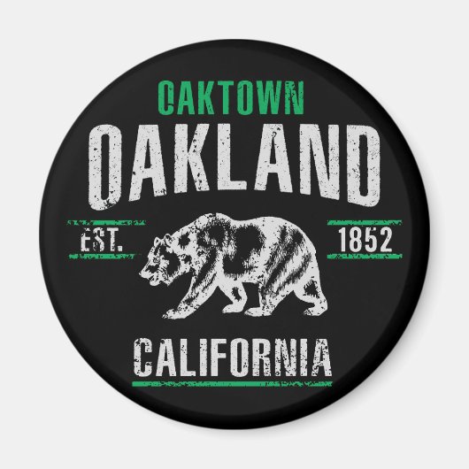 Oakland Magneet (Voorkant)