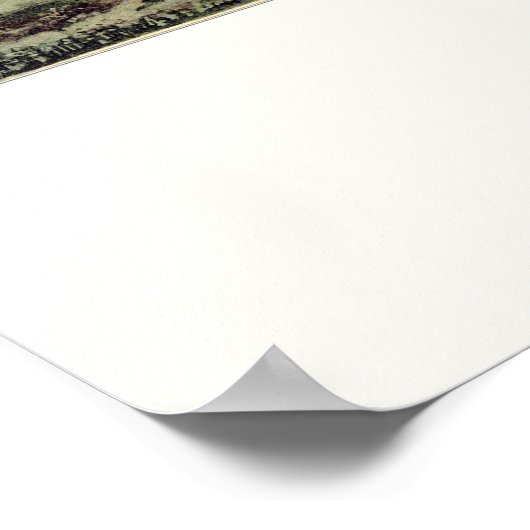 Oakland, MD Panoramic Map - 1906 Poster (Hoek)