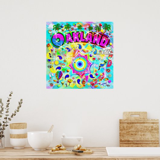 Oakland Mystic Dans Poster (Keuken)