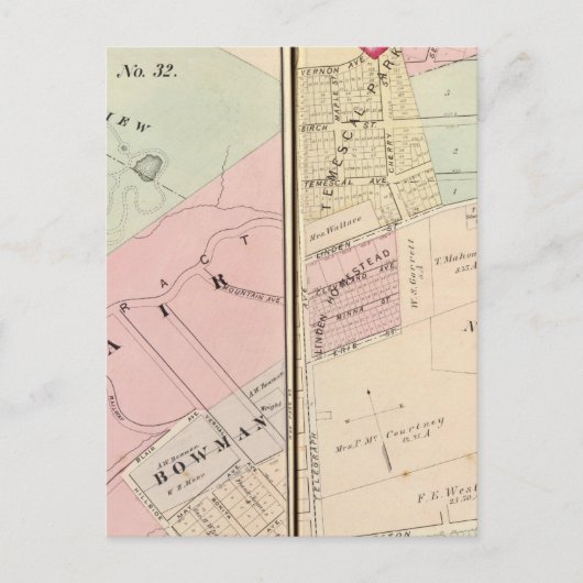 Oakland, nabijheid 1112 briefkaart (Voorkant)