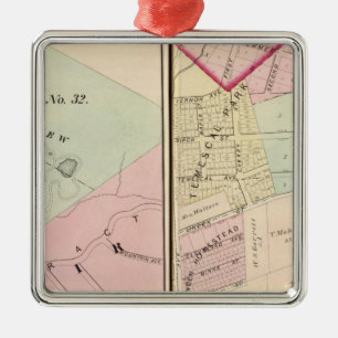 Oakland, nabijheid 1112 metalen ornament