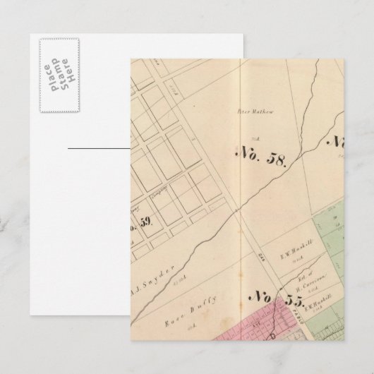 Oakland, nabijheid 14 briefkaart (Voorkant / Achterkant)