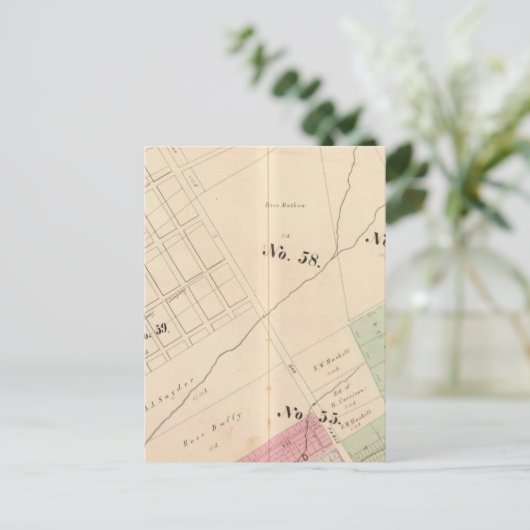 Oakland, nabijheid 14 briefkaart (Staand voorkant)