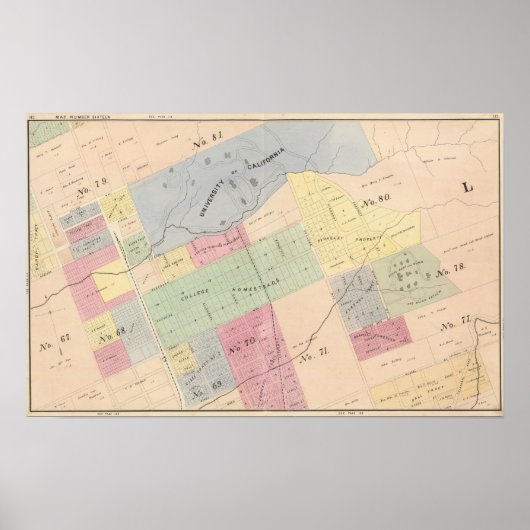 Oakland, nabijheid 16 poster (Voorkant)