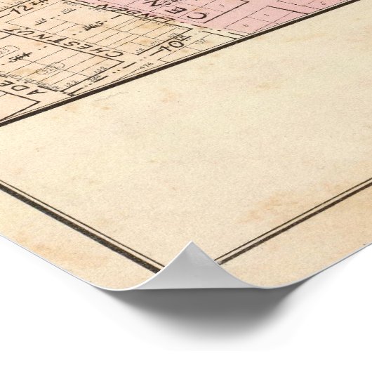 Oakland, nabijheid 3 poster (Hoek)