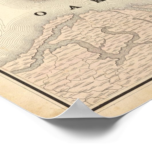 Oakland, nabijheid 6 poster (Hoek)