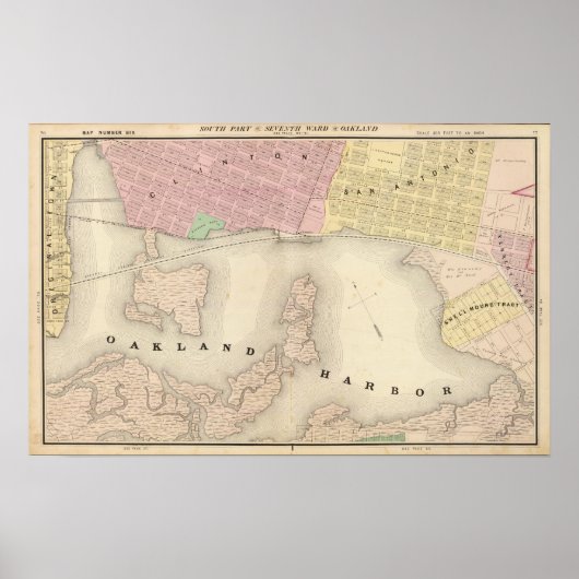 Oakland, nabijheid 6 poster (Voorkant)