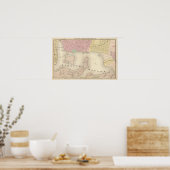 Oakland, nabijheid 6 poster (Keuken)