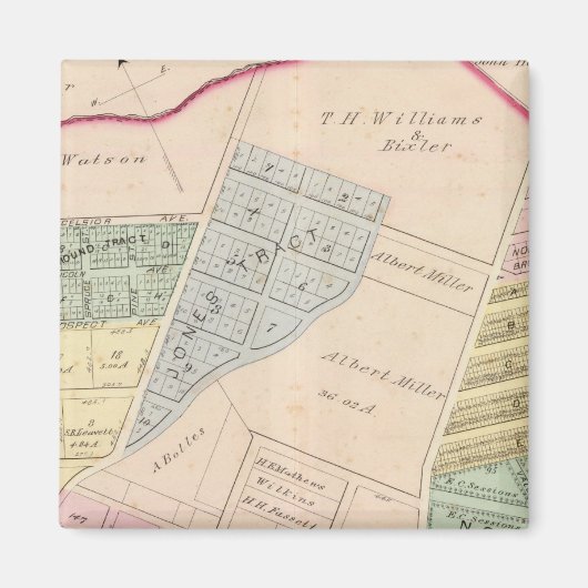 Oakland, nabijheid 7 magneet (Voorkant)