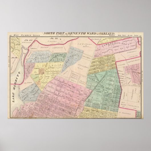 Oakland, nabijheid 7 poster (Voorkant)