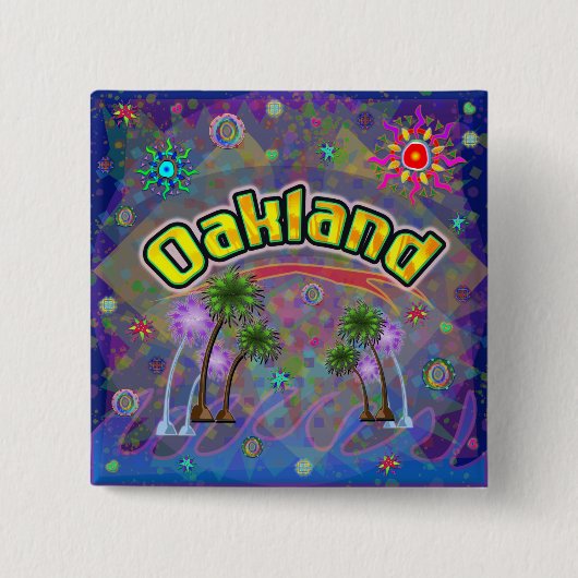 Oakland Noble Voyage Button (Voorkant)