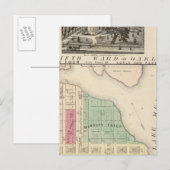 Oakland, omgeving 4 briefkaart (Voorkant / Achterkant)