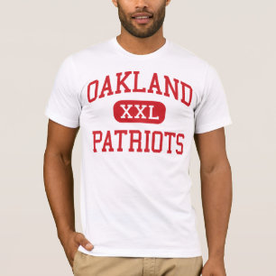 Oakland - Patriots - High - Murfreesboro Tennessee T-shirt