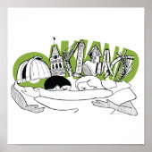 Oakland Poster (Voorkant)