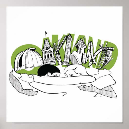Oakland Poster (Voorkant)