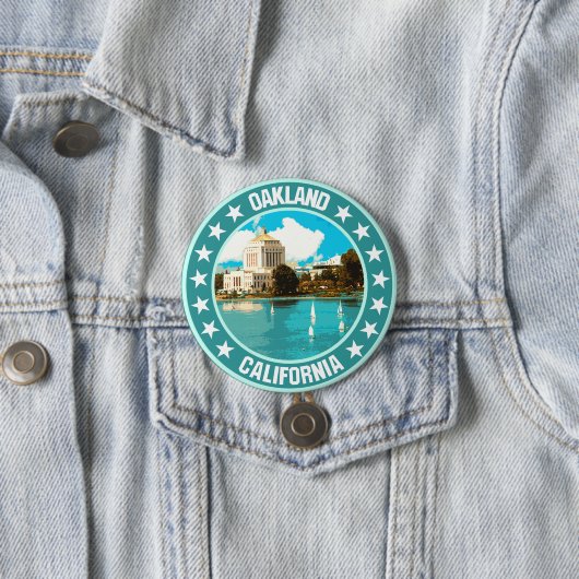 Oakland Ronde Button 7,6 Cm (In situ)