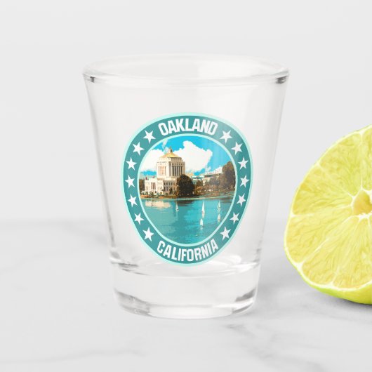 Oakland Shot Glas (Voorkant)