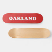 Oakland Skateboard (Horizontaal)