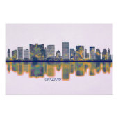 Oakland Skyline Perfect Poster (Voorkant)