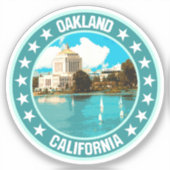 Oakland Sticker (Voorkant)