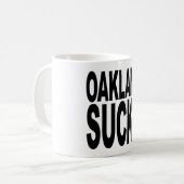Oakland Sucks Koffiemok (Voorkant links)
