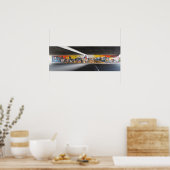 Oakland Super Heroes Mural 1 Poster (Keuken)