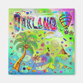 Oakland Timeless Melody Magneet (Voorkant)