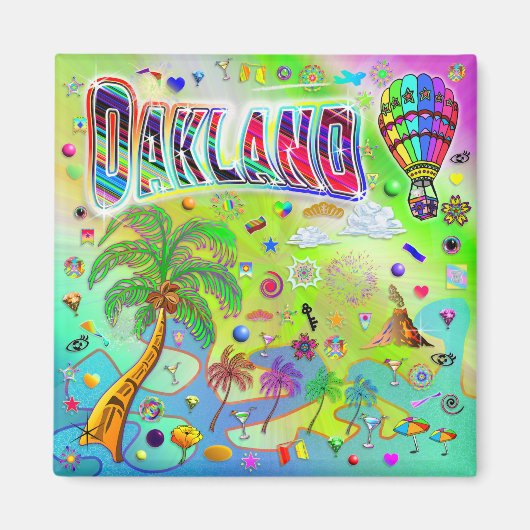 Oakland Timeless Melody Magneet (Voorkant)