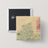 Oakland Township Vierkante Button 5,1 Cm (Voorkant /achterkant)