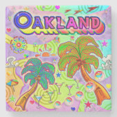 Oakland Vacation Target Onderzetter (Voorkant)