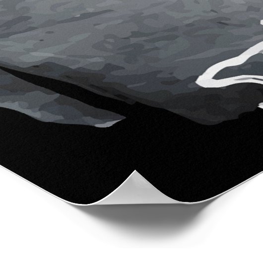 OAKLAND VERBODSBOOTLEG NOG STEEDS RAID POSTER (Hoek)