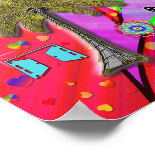 Oakland Vista Express-Poster Poster (Hoek)