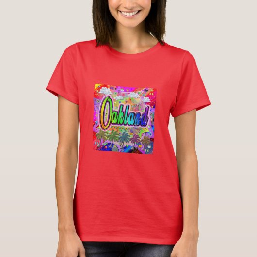 Oakland Vista Express T-shirt (Voorkant)
