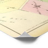 Oaklands en Smith Plat Atlas Map Poster (Hoek)