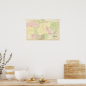 Oaklands en Smith Plat Atlas Map Poster (Keuken)