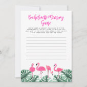 OAKLEY Flamingo Tropisch Bruidsfeest Herinneringss Kaart (Voorkant)