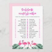 OAKLEY Hot Pink Flamingo Fun zou ze een beetje spe Kaart (Voorkant / Achterkant)